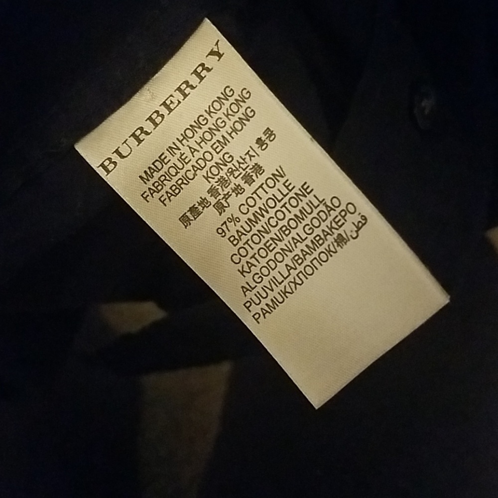 Burberry Button Up - image 3